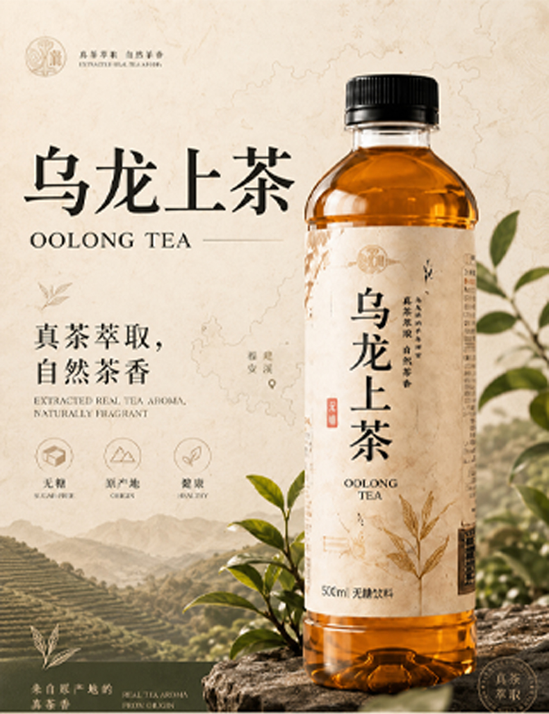 乌龙茶 视觉 2